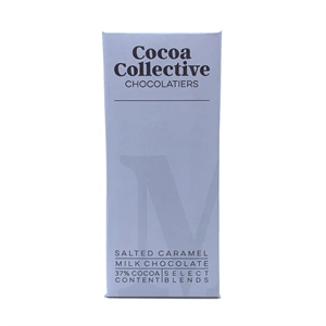Cocoa Collective Salted Caramel 37% Cocoa Milk Chocolate Bar 100g